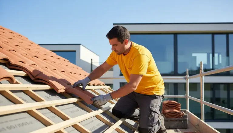 Clay tile installation in Corvallis, OR 